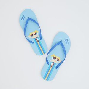 NWT The Powerpuff Girls Flip Flops Sinsay
